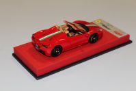 BBR Models 2011 Ferrari 43 Ferrari 458 Spider - RED / ITALIAN FLAG - 20 / 20 Red