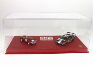 BBR Models  Ferrari Ferrari Winner Le Mans  166 MM and 488 GTE Red