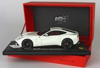 BBR Models 2012 Ferrari Ferrari F12 Berlinetta - AVUS WHITE - White Avus