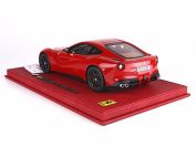 BBR Models 2012 Ferrari Ferrari F12 Berlinetta - ROSSO CORSA - LUXURY - Red