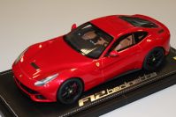 BBR Models 2012 Ferrari Ferrari F12 Berlinetta - 2008 F1 RED METALLIC - Red F1