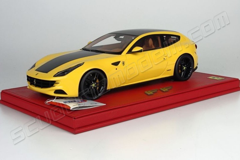 BBR Models Ferrari FF - YELLOW BLACK - Scuderiamodelli by Robert