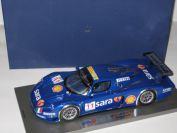 BBR Models 2007 Maserati MASERATI MC12 FIA GT 2007 Team Plateam SARA Blue