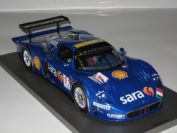 BBR Models 2007 Maserati MASERATI MC12 FIA GT 2007 Team Plateam SARA Blue