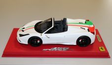 BBR Models  Ferrari Ferrari 458 Speciale A - MATT WHITE - White