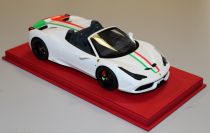 BBR Models  Ferrari Ferrari 458 Speciale A - MATT WHITE - White