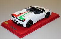 BBR Models  Ferrari Ferrari 458 Speciale A - MATT WHITE - White