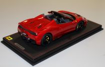 BBR Models  Ferrari Ferrari 458 Speciale A - ENZO RED - Red Metallic