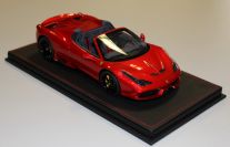 BBR Models  Ferrari Ferrari 458 Speciale A - ENZO RED - Red Metallic