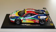 BBR Models  Ferrari Ferrari 458 Italia GT2 GTE Pro Le mans 2014 winner Red / White / Green