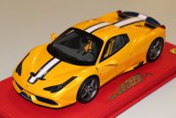 BBR Models  Ferrari Ferrari 458 Speciale A - HT - GIALLO TRISTRATTO - #01/99 Yellow Tristrato