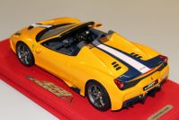 BBR Models 2014 Ferrari Ferrari 458 Speciale A - GIALLO TRISTRATTO - RHD - #09/99 Yellow Tristrato