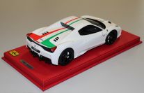 BBR Models  Ferrari Ferrari 458 Speciale A - HT - MATT WHITE - #03/10 White