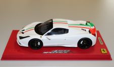 BBR Models  Ferrari Ferrari 458 Speciale A - HT - MATT WHITE - #03/10 White