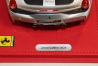 BBR Models  Ferrari Ferrari 458 Speciale A - SILVER ALLOY - #28/28 Red Matt