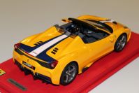 BBR Models 2014 Ferrari Ferrari 458 Speciale A - GIALLO TRISTRATTO - Yellow Tristrato