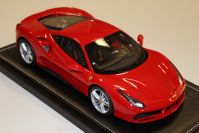 BBR Models 2015 Ferrari Ferrari 488 GTB - ROSSO CORSA - Rosso Corsa