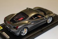 BBR Models 2015 Ferrari Ferrari 488 GTB - GRIGIO FERRO - Grey Metallic