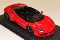 BBR Models 2015 Ferrari Ferrari 488 GTB - RED / BLACK ROOF - Red / Black Roof