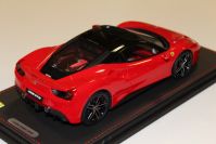 BBR Models 2015 Ferrari Ferrari 488 GTB - RED / BLACK ROOF - Red / Black Roof