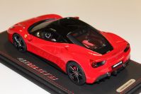 BBR Models 2015 Ferrari Ferrari 488 GTB - RED / BLACK ROOF - Red / Black Roof