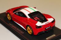 BBR Models 2016 Ferrari Ferrari 488 GTB - NIKI LAUDA - Red / White