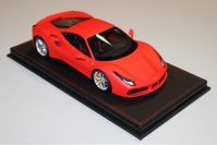 BBR Models  Ferrari Ferrari 488 GTB - ROSSO SP90 - Red Matt