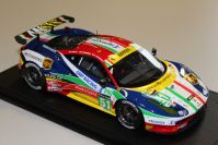 BBR Models  Ferrari Ferrari 458  LM GTE PRO 24h LM 2015 #51 Red