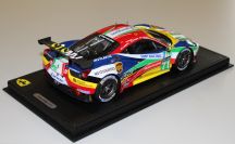 BBR Models  Ferrari Ferrari 458 Italia LM GTE PRO Le Mans 2015 #71 Red / Blue / Yellow