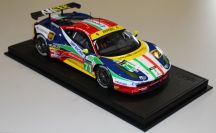 BBR Models  Ferrari Ferrari 458 Italia LM GTE PRO Le Mans 2015 #71 Red / Blue / Yellow