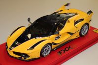 BBR Models 2016 Ferrari Ferrari FXXK - YELLOW / BLUE #15 - Yellow