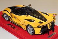 BBR Models 2016 Ferrari Ferrari FXXK - YELLOW / BLUE #15 - Yellow