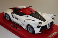 BBR Models 2016 Ferrari Ferrari FXXK - WHITE / RED #38 - White / Red