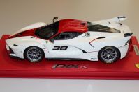 BBR Models 2016 Ferrari Ferrari FXXK - WHITE / RED #38 - White / Red