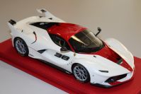 BBR Models 2016 Ferrari Ferrari FXXK - WHITE / RED #38 - White / Red