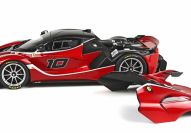 BBR Models  Ferrari Ferrari FXXK - ROSSO TRISTRATO #10 - OPEN Red Metallic