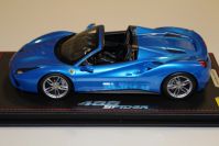 BBR Models 2015 Ferrari Ferrari 488 Spider - BLUE SPYDER MET - Blue metallic