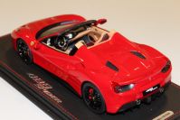 BBR Models 2015 Ferrari Ferrari 488 Spider - ROSSO CORSA - Black Wheels - Rosso Corsa