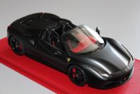 BBR Models 2015 Ferrari Ferrari 488 Spider - MATT BLACK - Black Matt