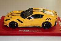 BBR Models 2015 Ferrari Ferrari F12 TDF - YELLOW MODENA - Yellow Modena