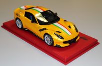 BBR Models  Ferrari Ferrari F12 TDF - GIALLO TRISTRATO / ITALIA - Yellow Tristrato