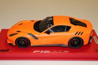 BBR Models  Ferrari Ferrari F12 TDF - ORANGE MATT - Orange Matt