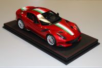 BBR Models  Ferrari Ferrari F12 TDF - ROSSO FUOCCO / ITALIAN FLAG Red Metallic