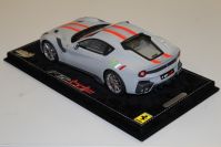 BBR Models  Ferrari Ferrari F12 TDF - JET GREY / RED - Red Matt