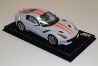 BBR Models  Ferrari Ferrari F12 TDF - JET GREY / RED - Red Matt