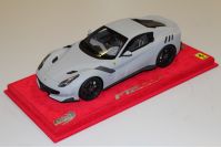 BBR Models  Ferrari Ferrari F12 TDF - JET GREY - Red Matt