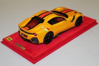 BBR Models  Ferrari Ferrari F12 TDF - GIALLO TRISTRATO / RED Yellow Tristrato