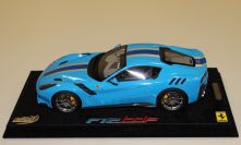 BBR Models  Ferrari Ferrari F12 TDF - LIGHT BLUE / GREY Light Blue