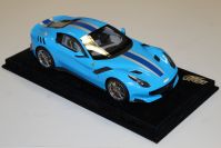 BBR Models  Ferrari Ferrari F12 TDF - LIGHT BLUE / GREY Light Blue