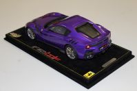 BBR Models  Ferrari Ferrari F12 TDF - PURPLE MET / TITANIUM - Purlple Metallic